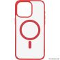 Brilliance LUX for Samsung S23 ultra Frosted acrylic magnetic case red