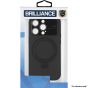 Brilliance LUX for Samsung S24+ Large glass window + Lotus Leaf Bracket Solid Color Case Black