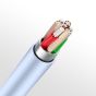 TRUSMI USB to Type C Blue Cable (1M)