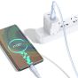 TRUSMI USB to Type C Blue Cable (1M)