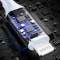 TRUSMI USB to iPhone Blue Cable