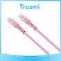 TRUSMI 60W Type C to Type C Pink Cable (1M)