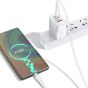 TRUSMI 60W Type C to Type C White Cable (1M)