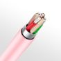 TRUSMI 20W Type C to iPhone Pink Cable (1M)