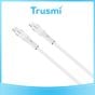 TRUSMI 20W Type C to iPhone White Cable (1M)