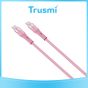 TRUSMI 100W Type C to Type C Pink Cable (1M)