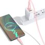 TRUSMI 100W Type C to Type C Pink Cable (1M)