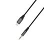 TRUSMI CA50-04 Lighting to 3.5mm Braided Audio Cable
