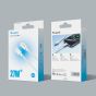 TRUSMI 27W Type C To iPhone Braided Charging Cable White 2M