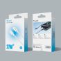 TRUSMI 27W Type C To iPhone Braided Charging Cable White 3M