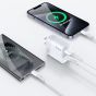TRUSMI 30W Dual USB & Type-C Fast Charger