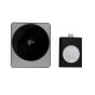 TRUSMI 3-in-1 Qi2 Wireless Charging Station – Cube Magnetic Charger Gray