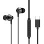 TRUSMI Wired Earphone Type C Black