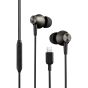 TRUSMI Wired Earphone For iPhone Black