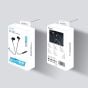 TRUSMI Wired Earphone For iPhone Black