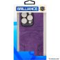 Brilliance LUX For iPhone 14 Eye Protection Four-Pack Edge Leather Case Purple
