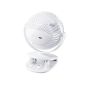 TRUSMI HA03-011 Bubble Planet Table Clip Fan White