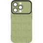 Brilliance LUX iPhone 15 Pro Black Frame Gradient Case Green