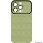 Brilliance LUX iPhone 13 Pro Max Black Frame Gradient Case Green