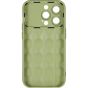 Brilliance LUX iPhone 15 Plus Black Frame Gradient Case Green