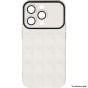 Brilliance LUX iPhone 14 Pro Max Black Frame Gradient Case Cream