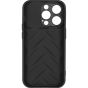 Brilliance LUX iPhone 15 Plus Woven Pattern Case Black