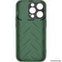 Brilliance LUX iPhone 14 Pro Max Woven Pattern Case Green