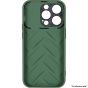 Brilliance LUX iPhone 14 Pro Woven Pattern Case Green