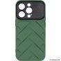 Brilliance LUX iPhone 14 Pro Max Woven Pattern Case Green