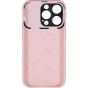 Brilliance LUX iPhone 15 Pro Woven Pattern Case Pink