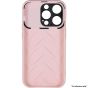 Brilliance LUX iPhone 14 Pro Woven Pattern Case Pink
