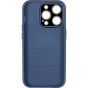 Brilliance LUX iPhone 15 Plus Large glass window Case Dark Blue