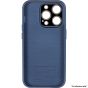 Brilliance LUX iPhone 15 Large glass window Case Dark Blue