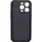 Brilliance LUX iPhone 15 Pro Max Large glass window Case Black