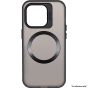 Brilliance LUX iPhone 11 Pro Lens holder transparent CD pattern Case Black