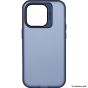 Brilliance LUX iPhone 15 Lens holder transparent Case Blue