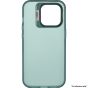 Brilliance LUX iPhone 15 Lens holder transparent Case Green