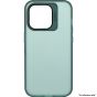 Brilliance LUX iPhone 15 Lens holder transparent Case Green