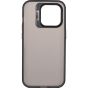 Brilliance LUX iPhone 15 Pro Max Lens holder transparent Case Black