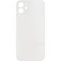 iPhone 12 Back Glass Door without Camera Lens White OEM PULL