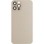 iPhone 12 Pro Back Glass Door w/ Camera Lens Gold ( No Logo)