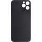 iPhone 12 Pro Back Glass Door without Camera Lens Black (OEM PULL)