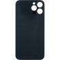 iPhone 12 Pro Max Back Glass Without Camera Lens Black ( OEM PULL)