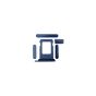 iPhone 12 pro max sim tray, volume, mute power button blue