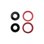 iPhone 13/13 Mini Back Camera Lens + Bracket Red With Adhesive