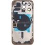 iPhone 13 Pro Back Housing W/ Small Parts Gold (NO LOGO)
