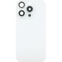iPhone 15 Pro Back Glass W/Steel Plate White Titanium (OEM PULL)
