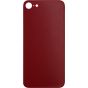 iPhone 8 Back Glass without Camera Lens Red (OEM PULL)