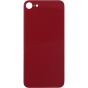 iPhone SE 2020 Back Glass without Camera Lens Red (OEM PULL)