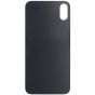iPhone X Back Glass without Camera Lens Black (OEM PULL)